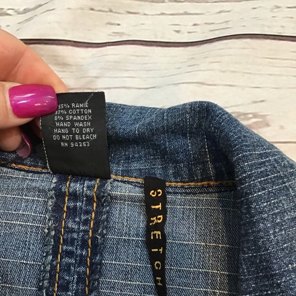 Vintage Claudio Nucci Stretch Denim Jacket - Picture 11 of 11